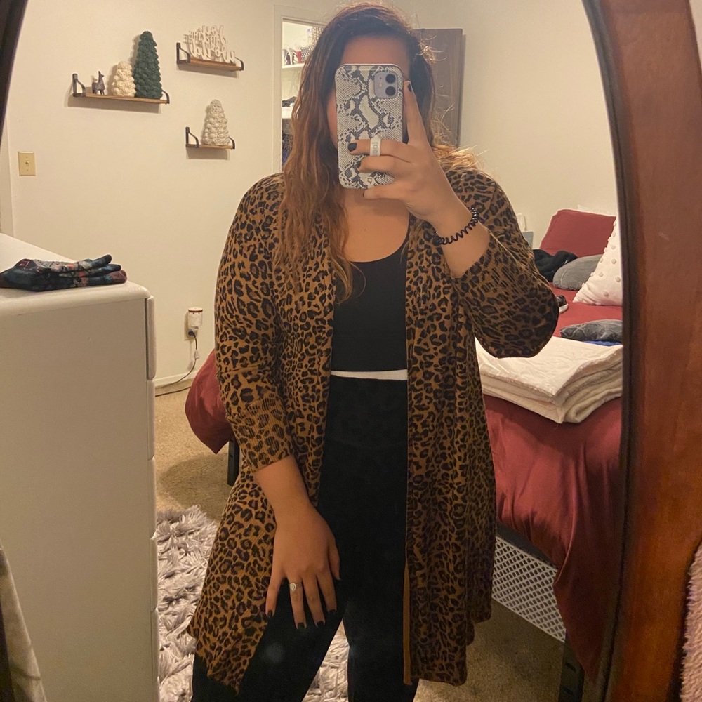 Cheetah Cardigan